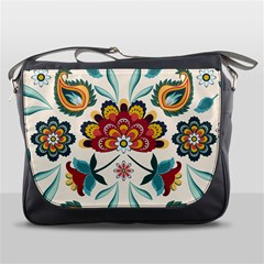 Baatik Print  Messenger Bag by designsbymallika