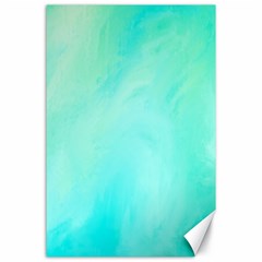 Blue Green Shades Canvas 24  X 36  by designsbymallika