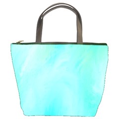 Blue Green Shades Bucket Bag