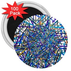 Netzauge Funny 3  Magnets (100 Pack) by zappwaits