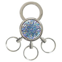 Netzauge Funny 3-ring Key Chain by zappwaits