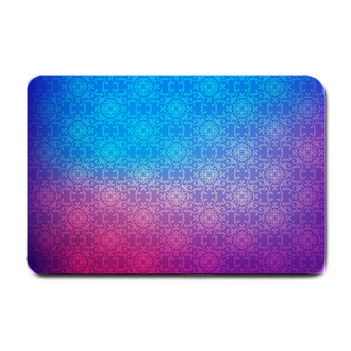 Blue Pink Shade Small Doormat 