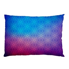 Blue Pink Shade Pillow Case