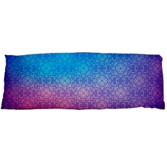 Blue Pink Shade Body Pillow Case Dakimakura (two Sides) by designsbymallika