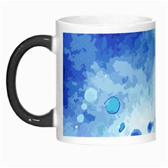 Blue Shaded Design Morph Mugs by designsbymallika