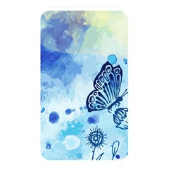 Blue Shaded Design Memory Card Reader (rectangular) by designsbymallika