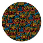 Boho Pattern 2 Magnet 5  (Round) Front