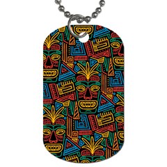 Boho Pattern 2 Dog Tag (two Sides) by designsbymallika