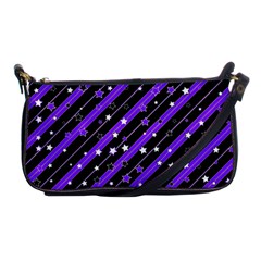 Christmas Paper Star Texture Shoulder Clutch Bag