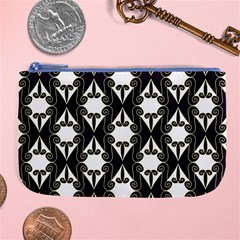 Abstract Seamlesspattern Graphic Lines Vintage Background Grunge Frame Diamond Large Coin Purse by Vaneshart