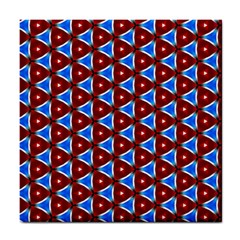 Pattern Triangles Seamless Red Blue Seamless Pattern Texture Seamless Patterns Repetition Tile Coaster by Vaneshart