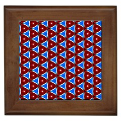 Pattern Triangles Seamless Red Blue Seamless Pattern Texture Seamless Patterns Repetition Framed Tile by Vaneshart