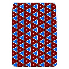 Pattern Triangles Seamless Red Blue Seamless Pattern Texture Seamless Patterns Repetition Removable Flap Cover (s) by Vaneshart