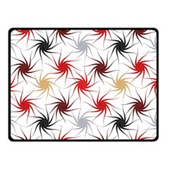 Pearl Pattern Floral Design Art Digital Seamless Double Sided Fleece Blanket (small)  by Vaneshart