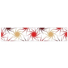 Pearl Pattern Floral Design Art Digital Seamless Small Flano Scarf by Vaneshart