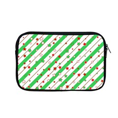 Christmas Paper Stars Pattern Texture Background Colorful Colors Seamless Apple Macbook Pro 13  Zipper Case by Vaneshart