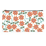 Vector Flower Floral Pattern Seamlesspattern Pink Colorful Kids Pencil Cases Front