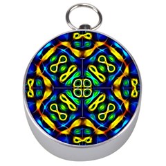 Pattern Geometric Glow Colors Lines Seamless Silver Compasses by Vaneshart