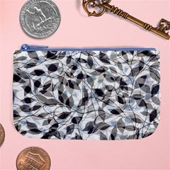 Leaves Pattern Colors Nature Design Large Coin Purse by Vaneshart