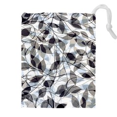 Leaves Pattern Colors Nature Design Drawstring Pouch (5xl) by Vaneshart