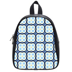 Pattern Design Art Scrapbooking Geometric Cubes School Bag (small) by Vaneshart