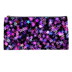 Christmas Paper Star Texture Pencil Cases by Vaneshart