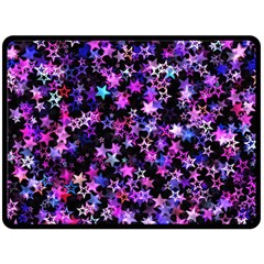 Christmas Paper Star Texture Double Sided Fleece Blanket (large)  by Vaneshart