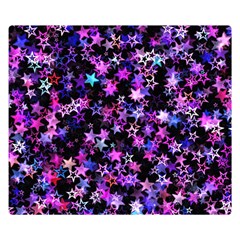 Christmas Paper Star Texture Double Sided Flano Blanket (small)  by Vaneshart