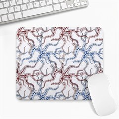 Pearl Pattern Floral Design Art Digital Seamless Large Mousepads by Vaneshart