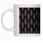 Abstract Seamlesspattern Graphic Lines Vintage Background Grunge Diamond Square White Mugs Left