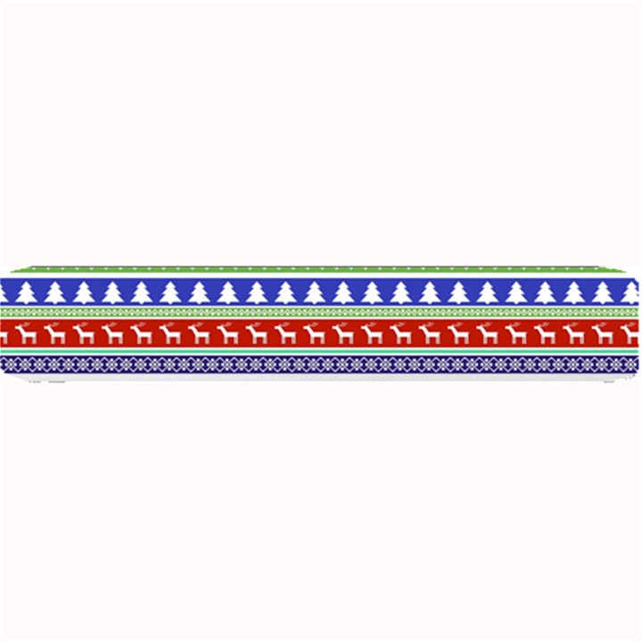 Christmas Color Stripes Pattern Small Bar Mats