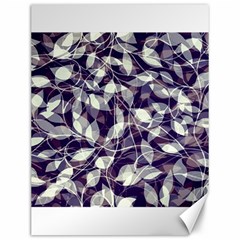 Leaves Pattern Colors Nature Design Canvas 12  X 16  by Vaneshart