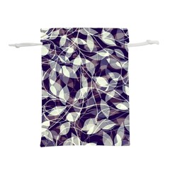 Leaves Pattern Colors Nature Design Lightweight Drawstring Pouch (l) by Vaneshart