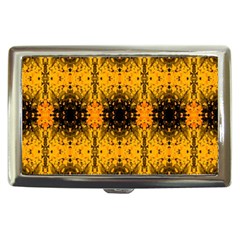 Pattern Wallpaper Background Yellow Amber Black Cigarette Money Case