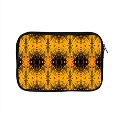 Pattern Wallpaper Background Yellow Amber Black Apple Macbook Pro 15  Zipper Case by Vaneshart