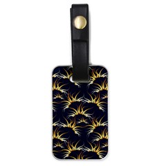 Pearl Pattern Floral Design Art Digital Seamless Luggage Tag (one Side) by Vaneshart