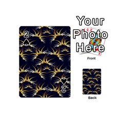 Pearl Pattern Floral Design Art Digital Seamless Playing Cards 54 Designs (mini) by Vaneshart