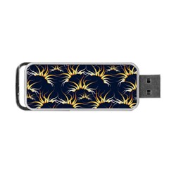 Pearl Pattern Floral Design Art Digital Seamless Portable Usb Flash (one Side) by Vaneshart