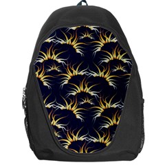 Pearl Pattern Floral Design Art Digital Seamless Backpack Bag by Vaneshart