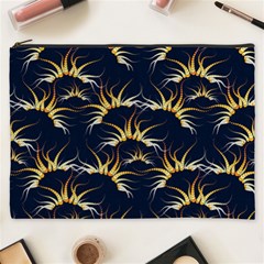 Pearl Pattern Floral Design Art Digital Seamless Cosmetic Bag (xxxl) by Vaneshart