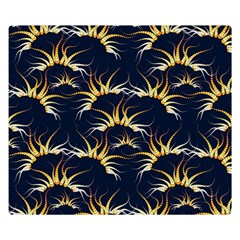 Pearl Pattern Floral Design Art Digital Seamless Double Sided Flano Blanket (small)  by Vaneshart