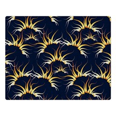 Pearl Pattern Floral Design Art Digital Seamless Double Sided Flano Blanket (large)  by Vaneshart