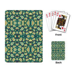 Pattern Abstract Paisley Swirls Artwork Creative Decoration Design Filigree Playing Cards Single Design (Rectangle)