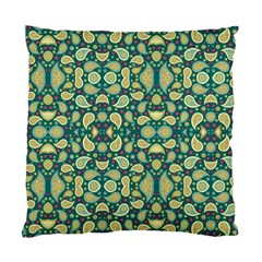 Pattern Abstract Paisley Swirls Artwork Creative Decoration Design Filigree Standard Cushion Case (One Side)