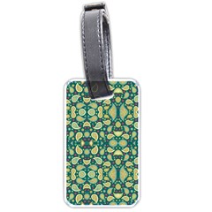 Pattern Abstract Paisley Swirls Artwork Creative Decoration Design Filigree Luggage Tag (one side)