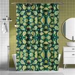 Pattern Abstract Paisley Swirls Artwork Creative Decoration Design Filigree Shower Curtain 48  x 72  (Small)  Curtain(48  X 72 ) - 42.18 x64.8  Curtain(48  X 72 )