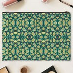 Pattern Abstract Paisley Swirls Artwork Creative Decoration Design Filigree Cosmetic Bag (XXXL) Back