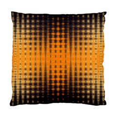 Pattern Lines Sections Yellow Straw Mauve Standard Cushion Case (one Side) by Vaneshart