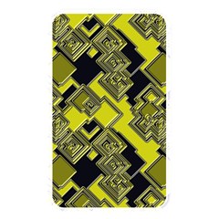 Seamless Pattern Background  Gold Yellow Black Memory Card Reader (rectangular) by Vaneshart