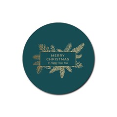 Xmas Drink Coaster (round) by YANcow